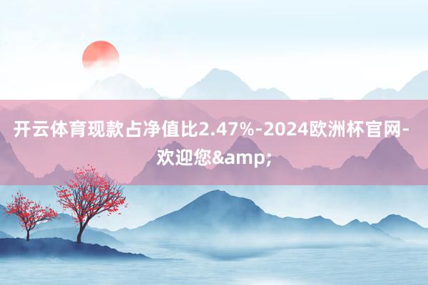 开云体育现款占净值比2.47%-2024欧洲杯官网- 欢迎您&